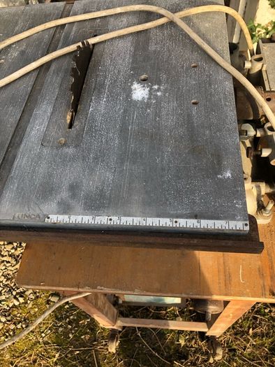 vintage bench saw