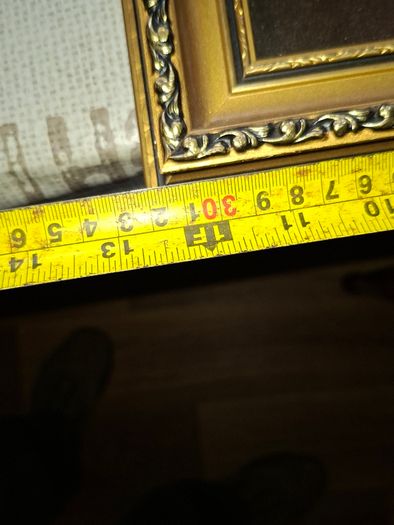 2 Genuine Paintings of a Lion and a Tiger in a Gilded Frames