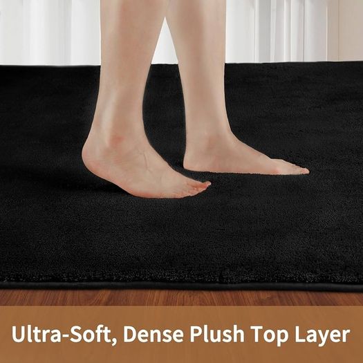 Carpet Rugs Living Room Large 160x230, Grey Rug for Bedroom Washable Area Rug Anti Slip Fluffy Rug Shaggy Cream Carpets Extra Large Rugs for Living Room Kids Room