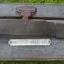 Vintage Suitcase from the 1940s, Wooden Travel Case Image 3