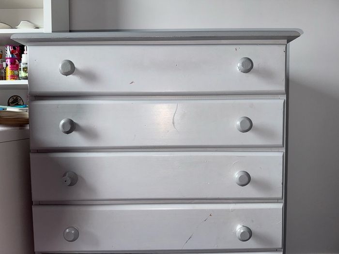 Grey  6 Drawer Chest of Drawers