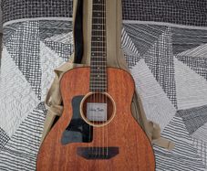Acoustic and Electric Guitar with Accessories