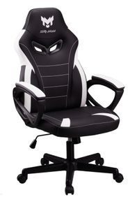 Play haha.Ergonomic high back seat with breathable mesh insert padded armrests tilt adjustment durable base lumbar support PU leather surface for gaming home or office use