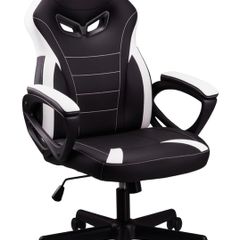Play haha.Ergonomic high back seat with breathable mesh insert padded armrests tilt adjustment durable base lumbar support PU leather surface for gaming home or office use