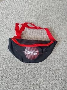 Coca Cola waist belt bag with adjustable strap new and never used FREE STANDARD POSTAGE INCLUDED