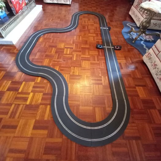 Scalextric Gulf Set EXTENDED: with extra straight track