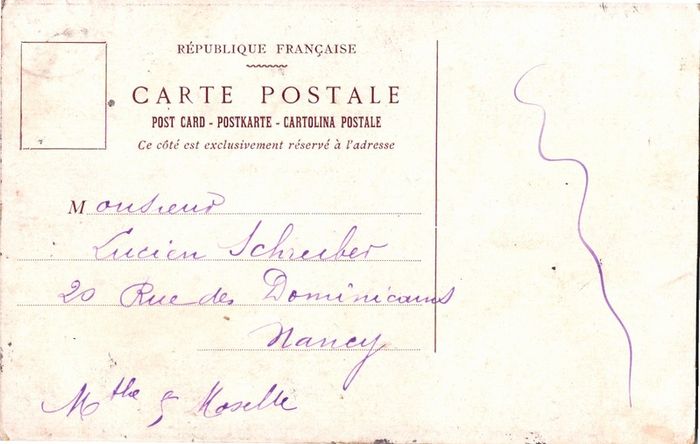 1907  Le Ciel Cabaret Paris Montmartre France Pig Nymphs Postcard DB Risque