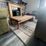 wallnut coffee table Image 3