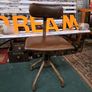 1940's Machinest Swivel Chair Image 2