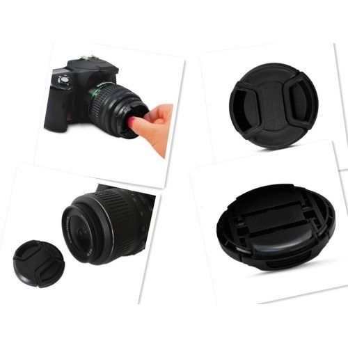 40.5mm Center Pinch Snap-on Front Lens Cap Cover