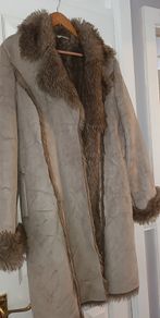 Heavy fur winter coat