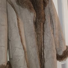 Heavy fur winter coat