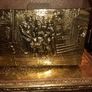 vintage brass log box and magazine rack Image 6