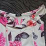 Floral Cap Sleeve Crossover Dress. Size 10 Image 2