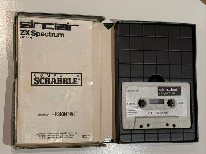 ZX Spectrum Games - Scrabble & Make-A-Chip Boxed