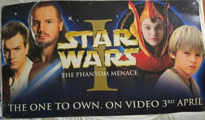Star Wars giant cardboard poster