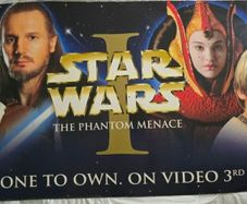 Star Wars giant cardboard poster