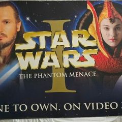Star Wars giant cardboard poster