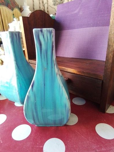 Pair of Pretty Blue Vases