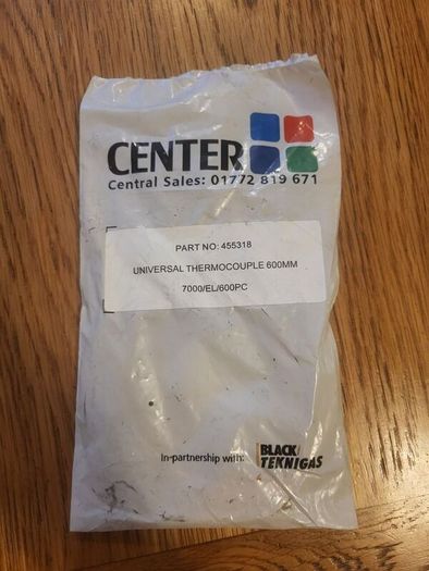 Thermocouple (Universal) Part no. 455318