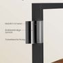 Industrial Bookcase with Storage Shelves Image 6