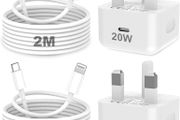 for iPhone Charger Fast Charge, 2Pack PD 20W Fast Apple Charger Cable 2M, iPhone Fast charger Plug with USB C To Lightning Cable for iPhone 14 13 12 11 Pro Max XS XR X 8 7 6 Plus, iPad and iPod