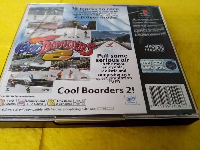 Coolboarders 2 PlayStation 1 Ps1 Games PlayStation 2 Ps2 Games Original