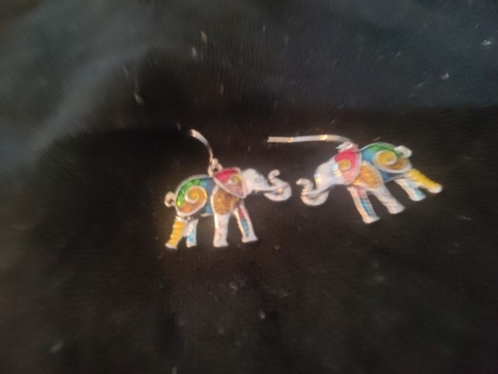 elephant earrings