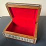 Inlaid wooden box Image 7