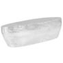 Coffee Table Hammered Silver 100x50x28 cm Aluminium Image 3