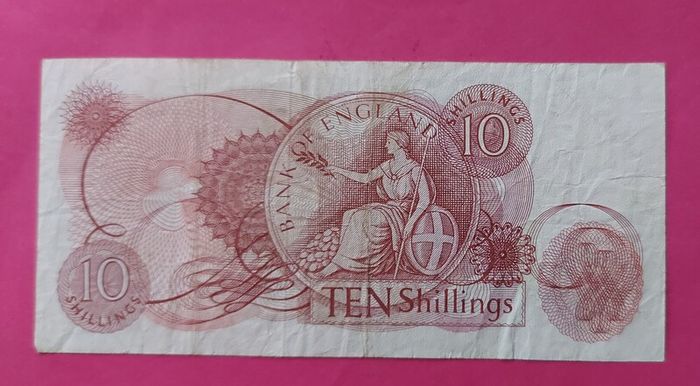 Bank of England 10 shilling note 1963-67