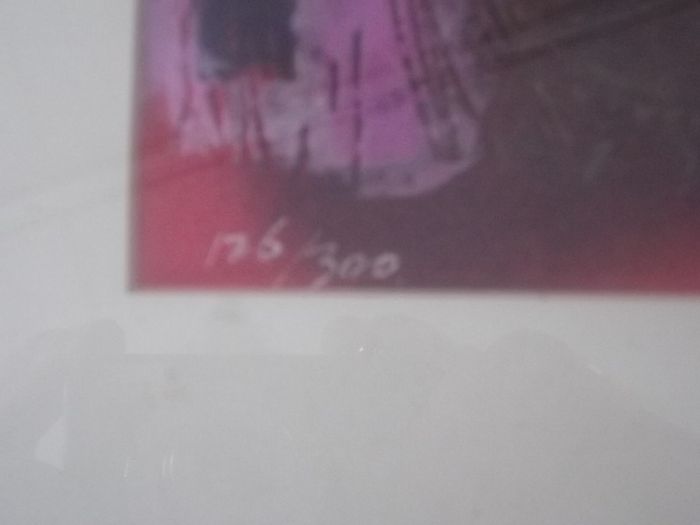 a chinese water colour signed
