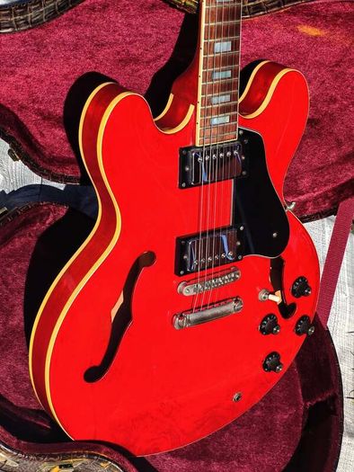 1978 Fernandes MIJ FSA60 (ES335) Semi Hollow Guitar (Delivery available)