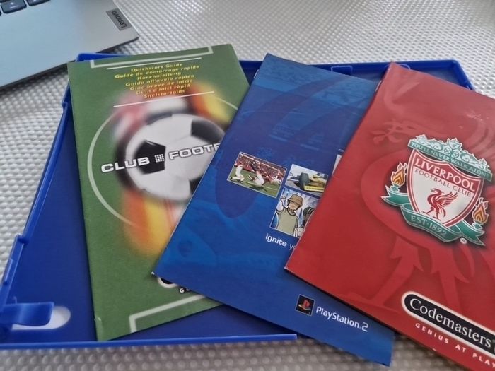 Liverpool FC Club Football PlayStation2 Ps2 Games Original