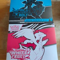 Pokemon Tcg Scarlet and Violet Black Bolt and White Flare ETB