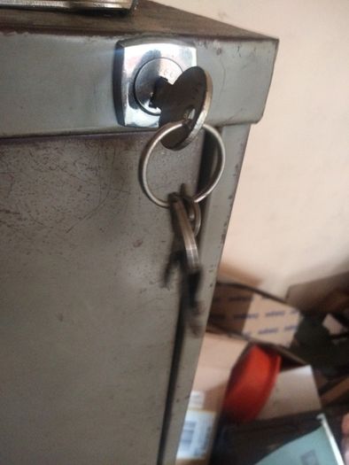 metal filing cabinet