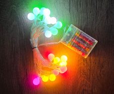 LED string lights - colored