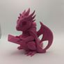 Tealight dragon 3d printed Image 5