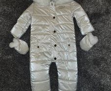 River Island baby girl pramsuit/snowsuit
