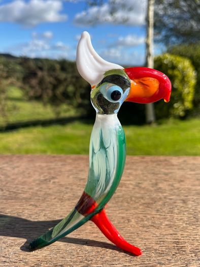 vintage Murano Toucan