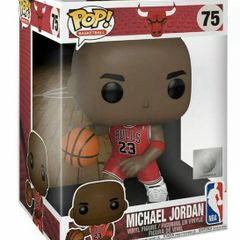 Funko Pop Basketball : NBA Bulls Michael Jordan #75 10" Vinyl Figure