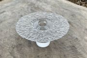 Rare vintage Thomas crystal candle holder