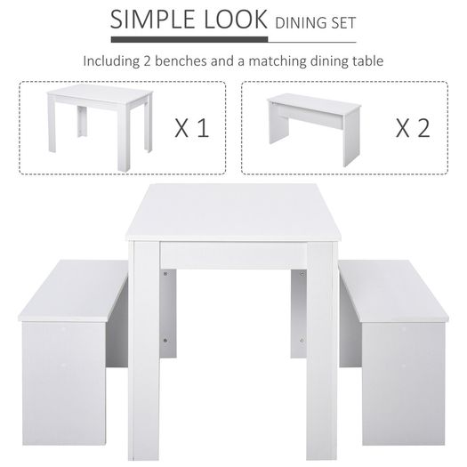 Dining Bench Set