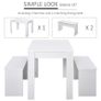 Dining Bench Set Image 6