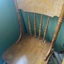 Vintage Oak dining chairs Image 3