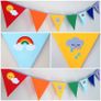 Eco-Friendly Personalised Cotton Bunting Made to Order Image 2