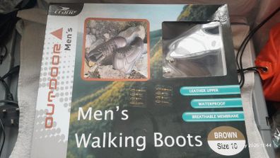 Crane Outdoor Men's Walking Boots UK 10 EU 44 Brown