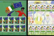 2006 Ireland Europa Commemorative Stamps Sheetlet Plate 1B1B1B1B Mint Never Hinged (MNH)