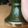 A Pair of 16 Inch Gold Gilded Asian Vases( Circa 1910) Image 6