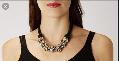 Coast Ladies Black Marquesa Rope Necklace